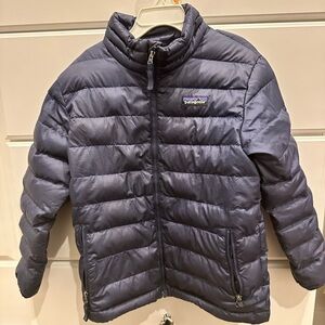 Patagonia Kids Down Sweater Jacket - Navy XS